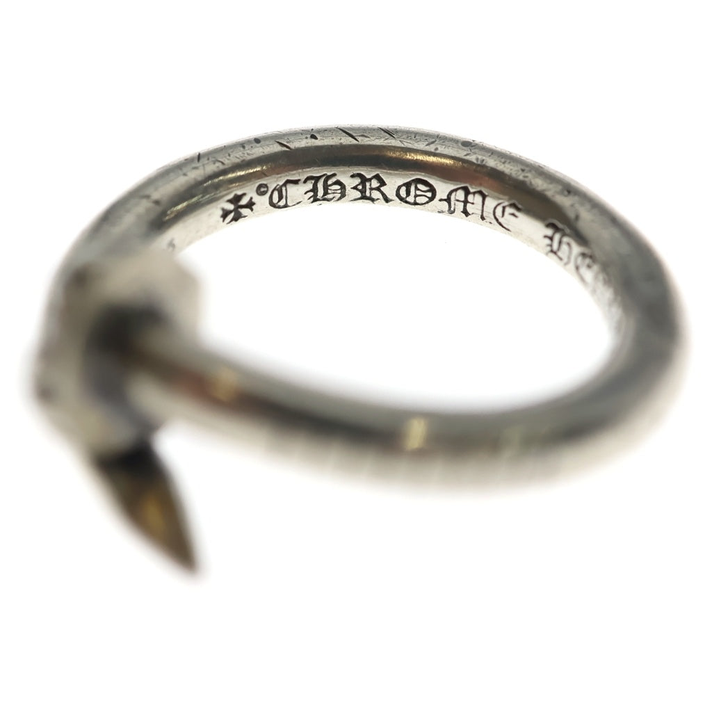 CHROME HEARTS(クロムハーツ) NAIL CRSBALL ネイル クロスボール リング シルバー BCA349