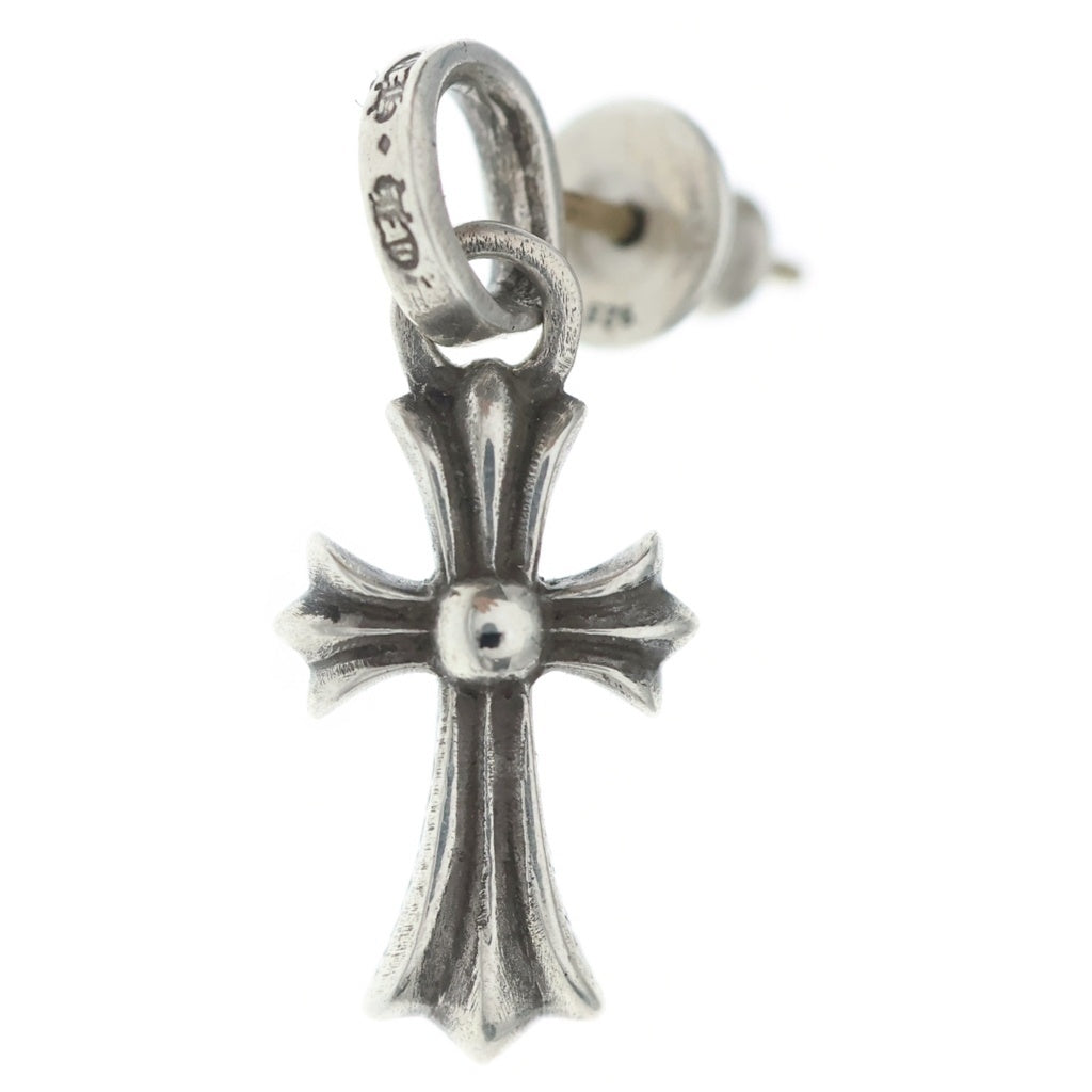 CHROME HEARTS(クロムハーツ) BBY F PPRCHN ベイビーファットクロス ドロップピアス シルバー BCA090