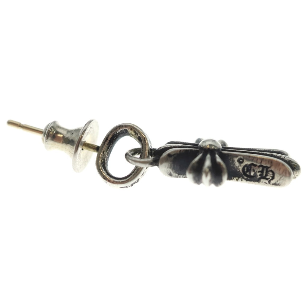 CHROME HEARTS(クロムハーツ) BBY F PPRCHN ベイビーファットクロス ドロップピアス シルバー BCA090