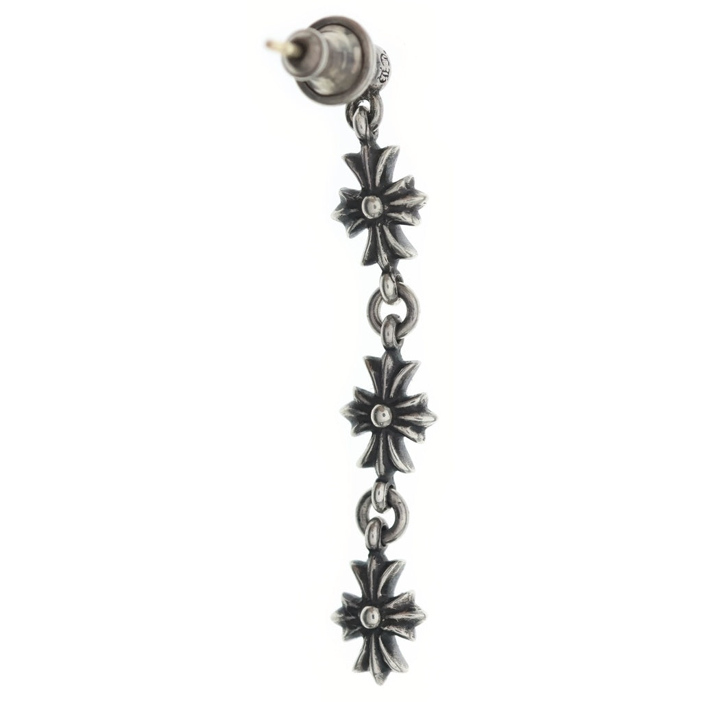 CHROME HEARTS(クロムハーツ) TINY E CH PLS 3 タイニーECHプラス3ドロップ シルバーピアス