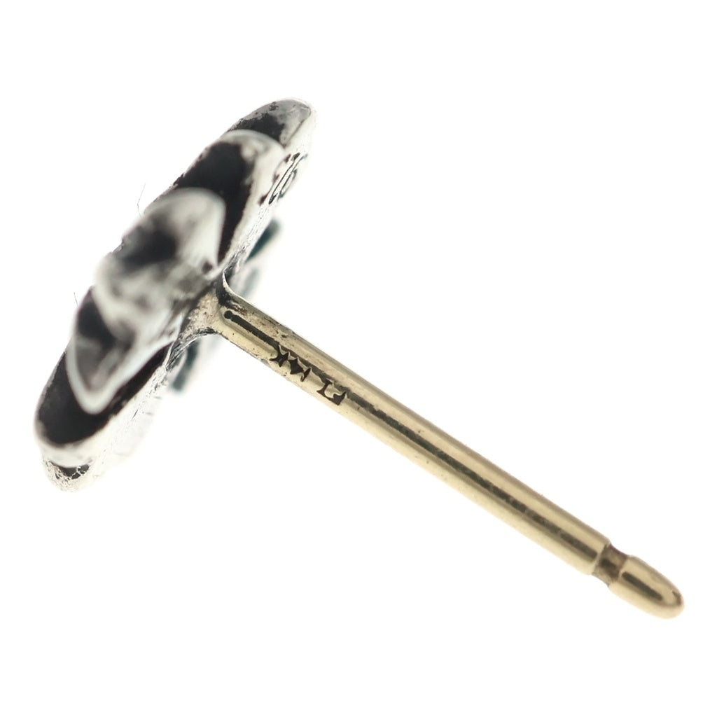 CHROME HEARTS(クロムハーツ) No2 CH PLS DIA CHプラス 1ダイヤ スタッドピアス シルバー BCA388