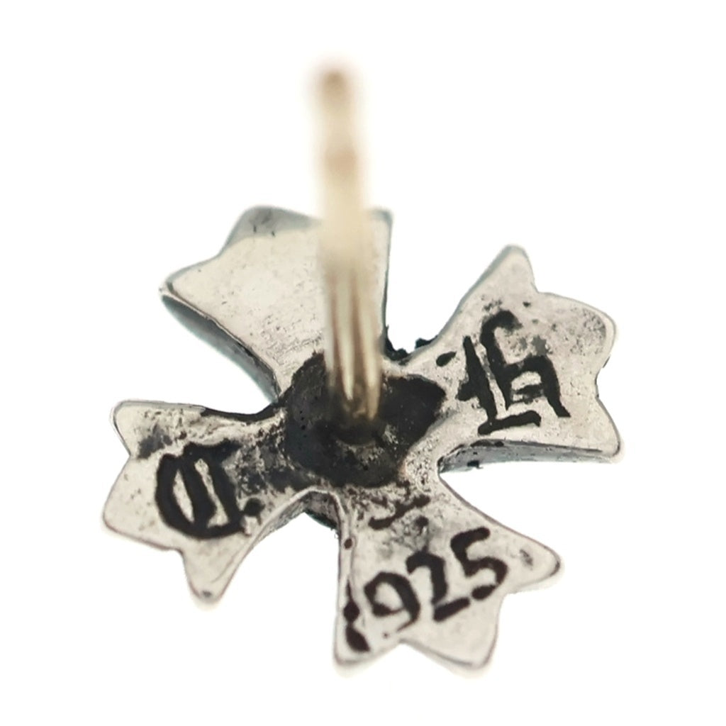 CHROME HEARTS(クロムハーツ) No2 CH PLS DIA CHプラス 1ダイヤ スタッドピアス シルバー BCA388