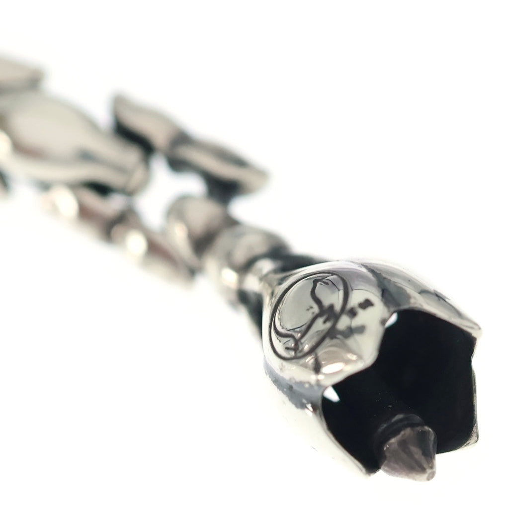 LONE ONES(ロンワンズ) TEAR BELL with 3DEEP TOUCHES LINKS KEY CLASP ティアー ベル ウィズ 3ディープ タッチーズ リンクス キークラスプ シルバー KFK-0003