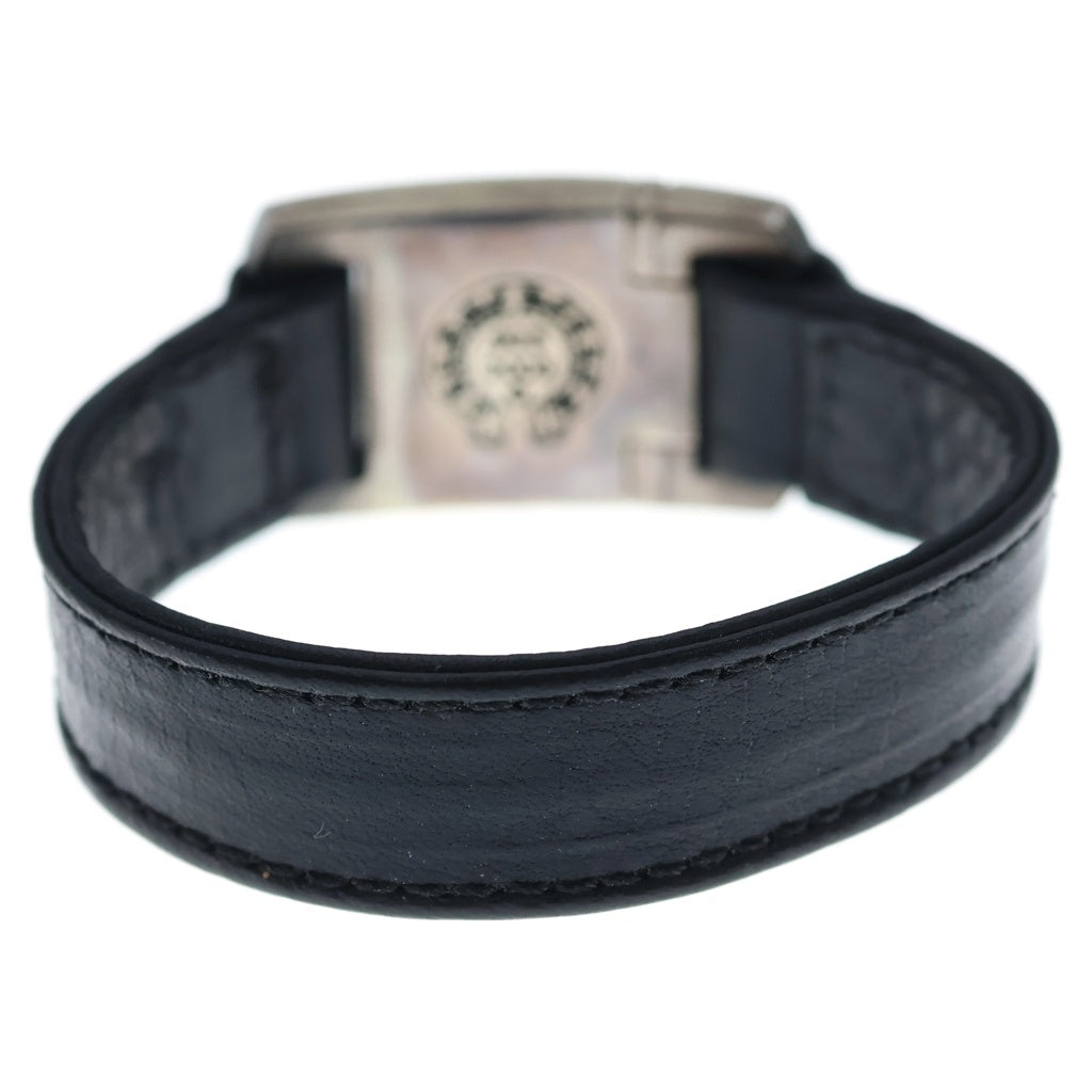CHROME HEARTS(クロムハーツ) HARNESS CLASP ハーネスクラスプ レザーブレスレット