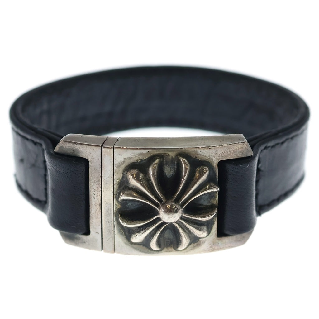 CHROME HEARTS(クロムハーツ) HARNESS CLASP ハーネスクラスプ レザーブレスレット