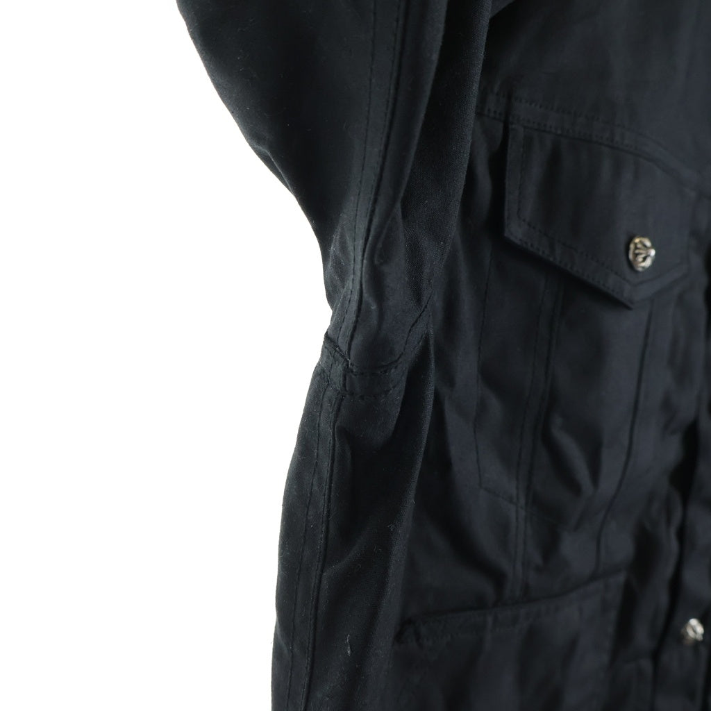 CHROME HEARTS(クロムハーツ) WHIPLASH クロスボールボタンオイル加工ジャケット