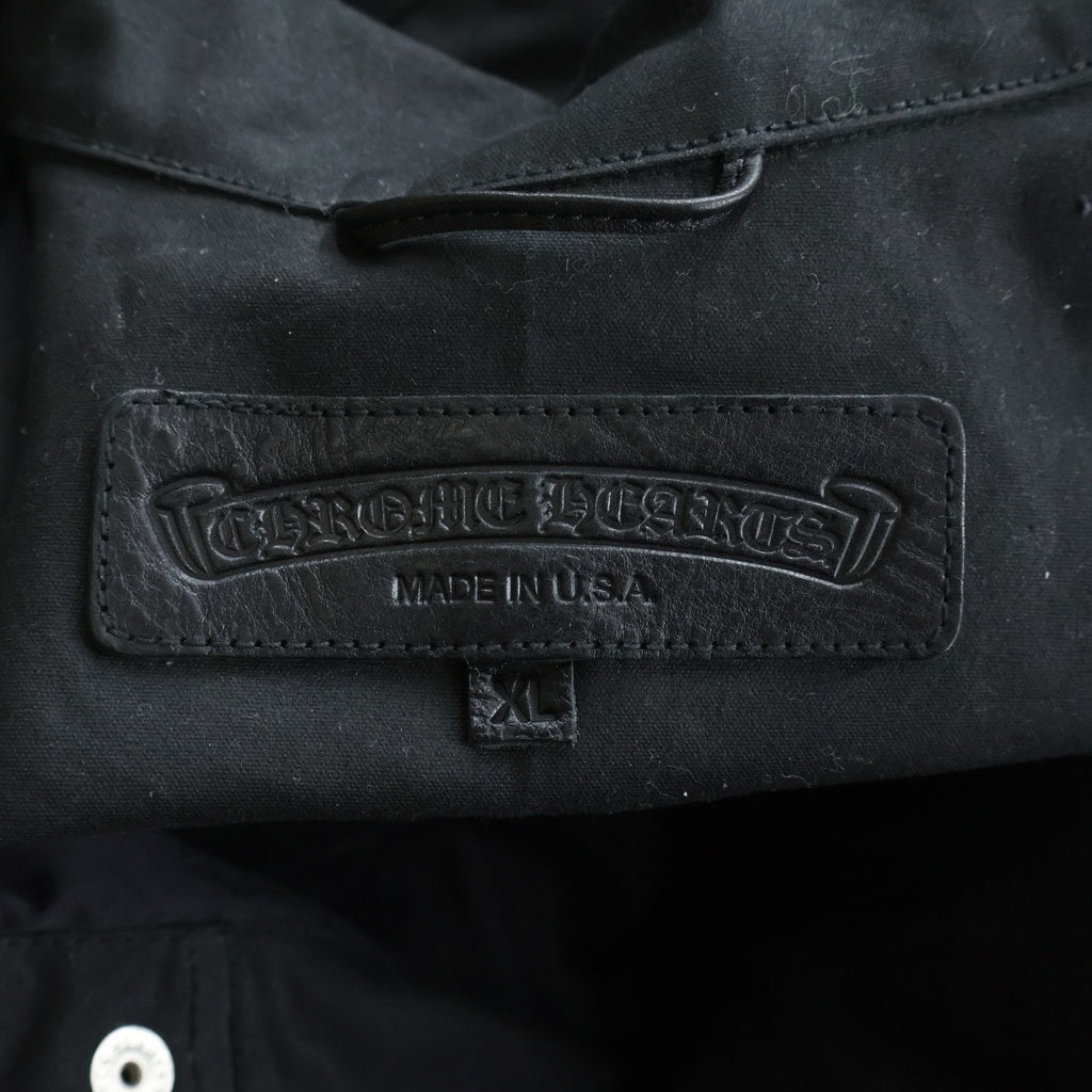 CHROME HEARTS(クロムハーツ) WHIPLASH クロスボールボタンオイル加工ジャケット