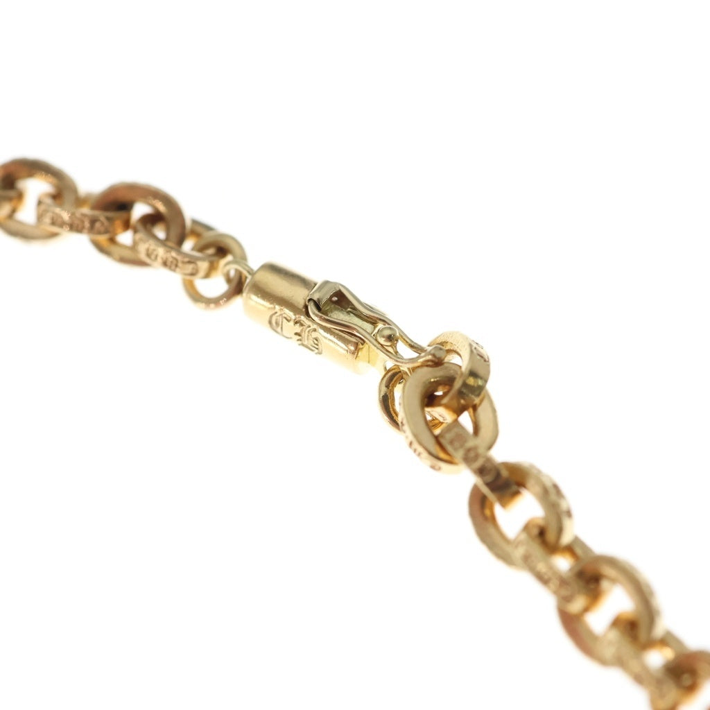 CHROME HEARTS(クロムハーツ) 22K PAPER CHAIN 24 ペーパーチェーン24inch ゴールドネックレス