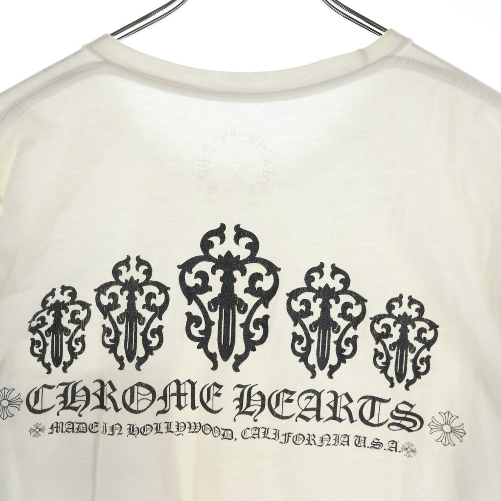 CHROME HEARTS(クロムハーツ) CH S/S バックヴァインダガープリント 半袖Tシャツカットソー