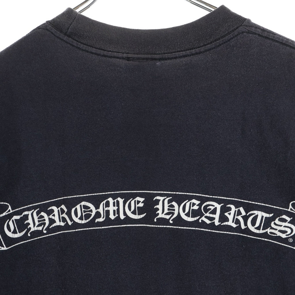 CHROME HEARTS(クロムハーツ) OLD S/S オールドバックスクロールラベルプリント 半袖Tシャツカットソー
