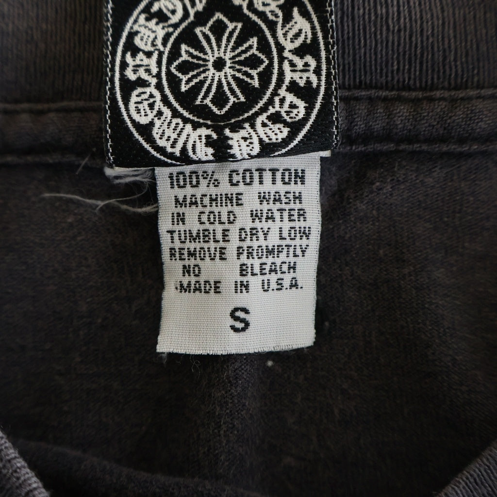CHROME HEARTS(クロムハーツ) OLD S/S オールドバックスクロールラベルプリント 半袖Tシャツカットソー