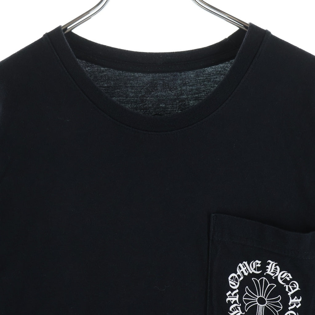 CHROME HEARTS(クロムハーツ) CH S/S バックCHクロスプリント 半袖Tシャツカットソー