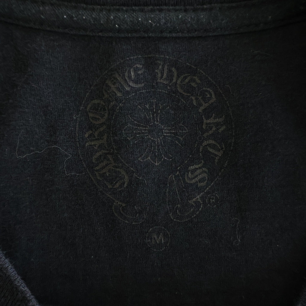 CHROME HEARTS(クロムハーツ) CH S/S バックCHクロスプリント 半袖Tシャツカットソー