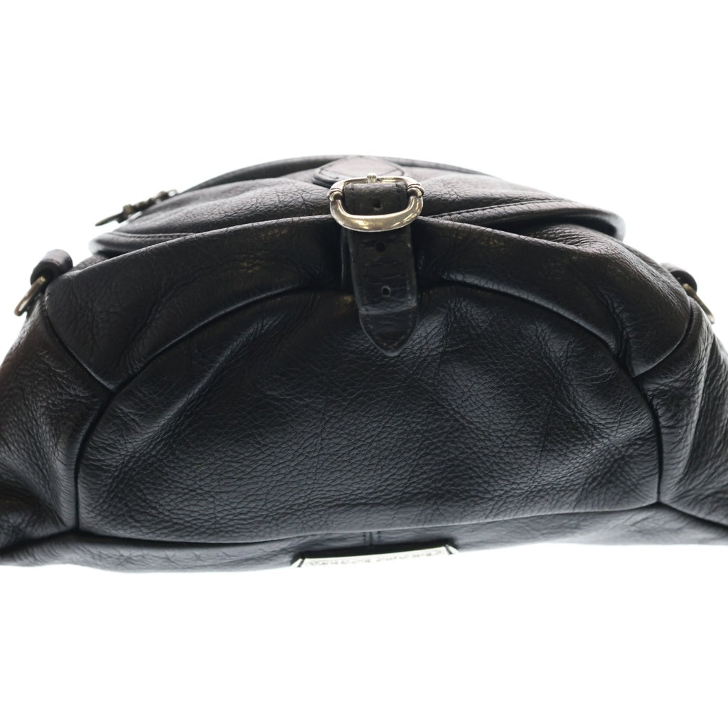 CHROME HEARTS(クロムハーツ) #1 SNAT PACK スナットパック ダガージップ ガンスリンガーベルト レザーウエストバッグ ブラック BCA378