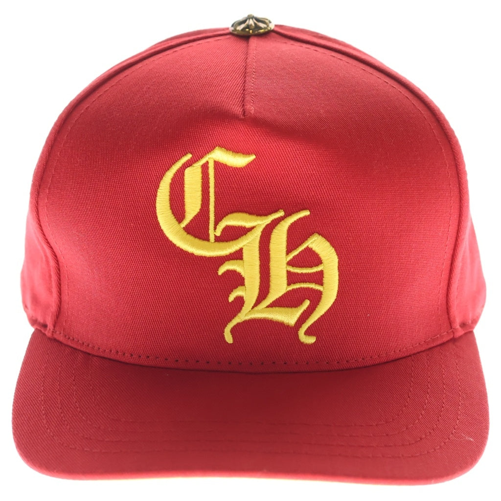 CHROME HEARTS(クロムハーツ) CH BASEBALL Trucker Cap トラッカーキャップ ベースボールキャップ 帽子 レッド/イエロー