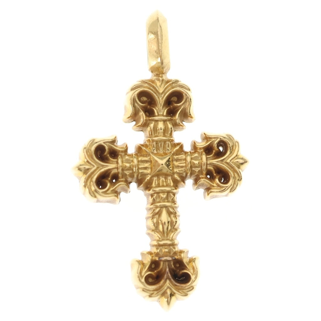 CHROME HEARTS(クロムハーツ) 22K FILIGREE TINY タイニーフィリグリークロス ペンダントトップ ゴールド BCA046