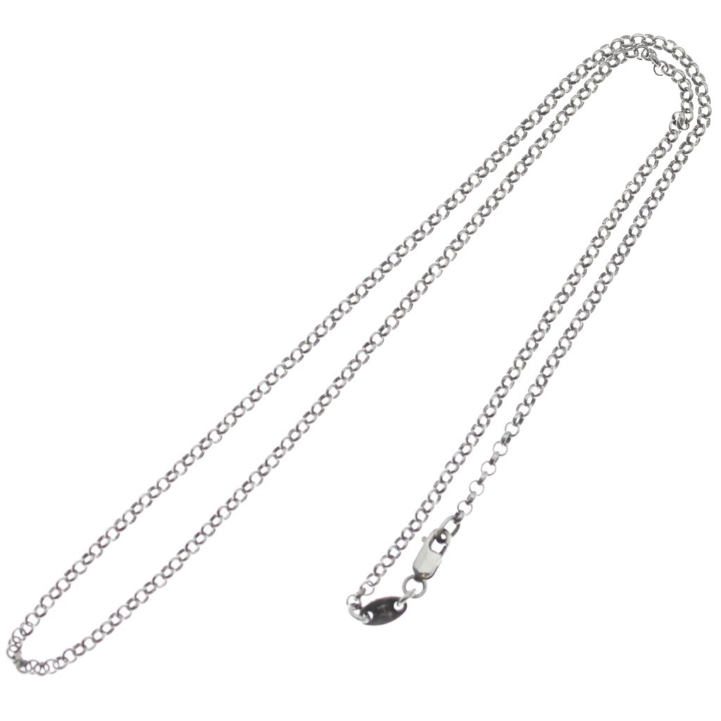 CHROME HEARTS(クロムハーツ) NECKCHAIN R18 ロールチェーンネックレス 18inch シルバー BCA083