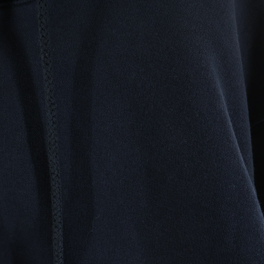 CHROME HEARTS(クロムハーツ) OLD SWTSHRT HD ZIP 袖フローラル バックホースシュープリントジップパーカー ブラック