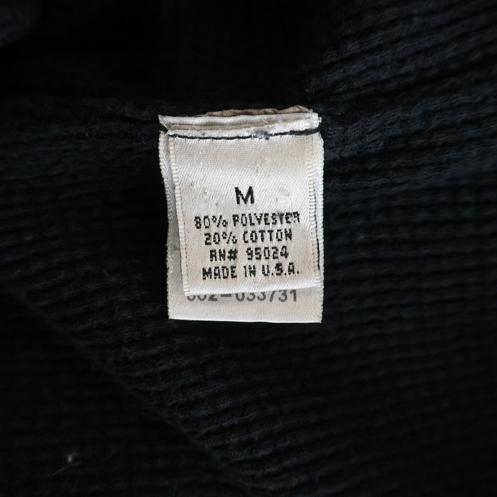 CHROME HEARTS(クロムハーツ) OLD SWTSHRT HD ZIP 袖フローラル バックホースシュープリントジップパーカー ブラック