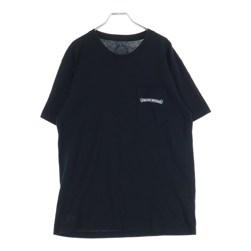CHROME HEARTS(クロムハーツ) ARCH LOGO USA S/S TEE アーチロゴプリント クルーネック半袖Tシャツ カットソー ブラック