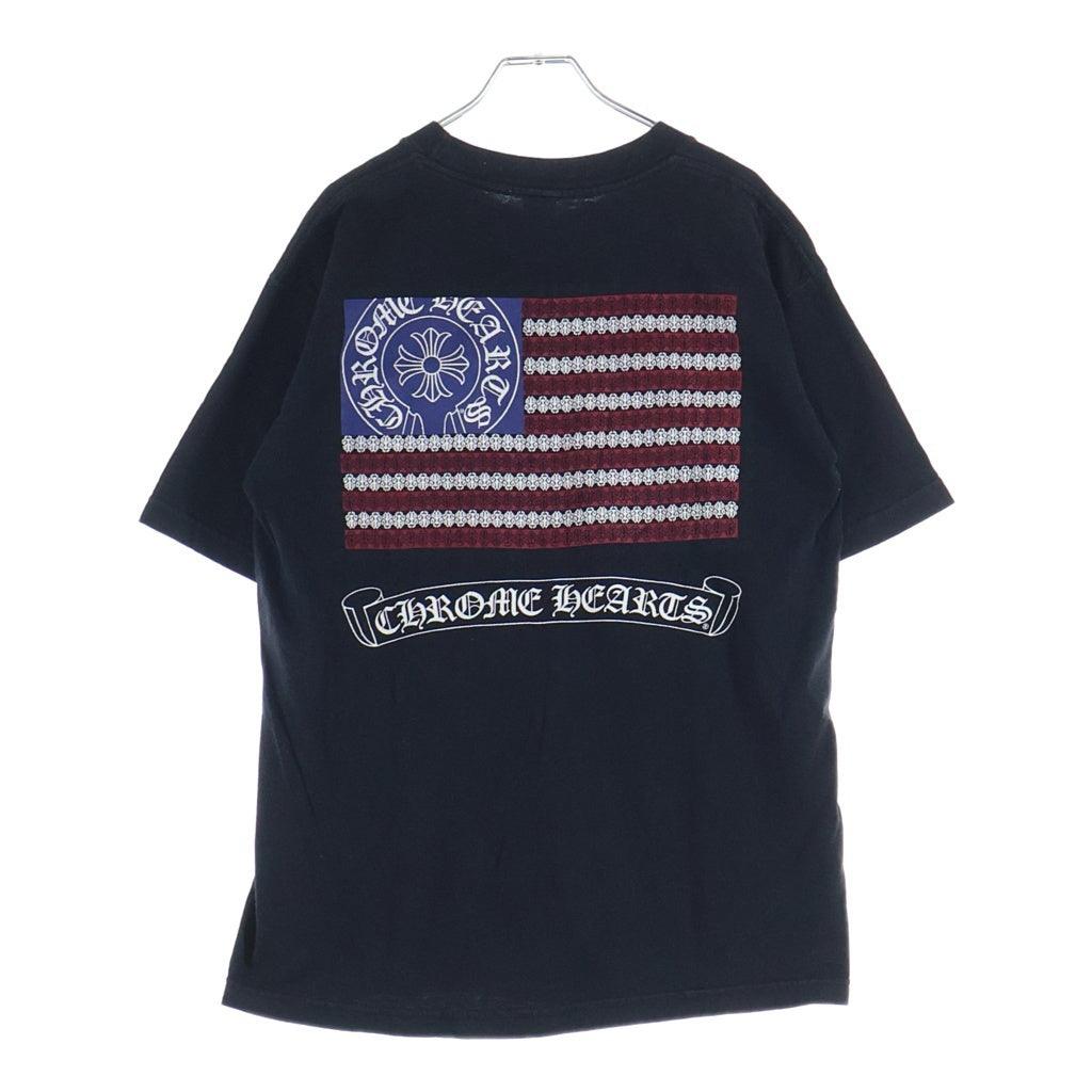 CHROME HEARTS(クロムハーツ) American Flag Dagger Tee アメリカンフラッグダガー 半袖Tシャツカットソー