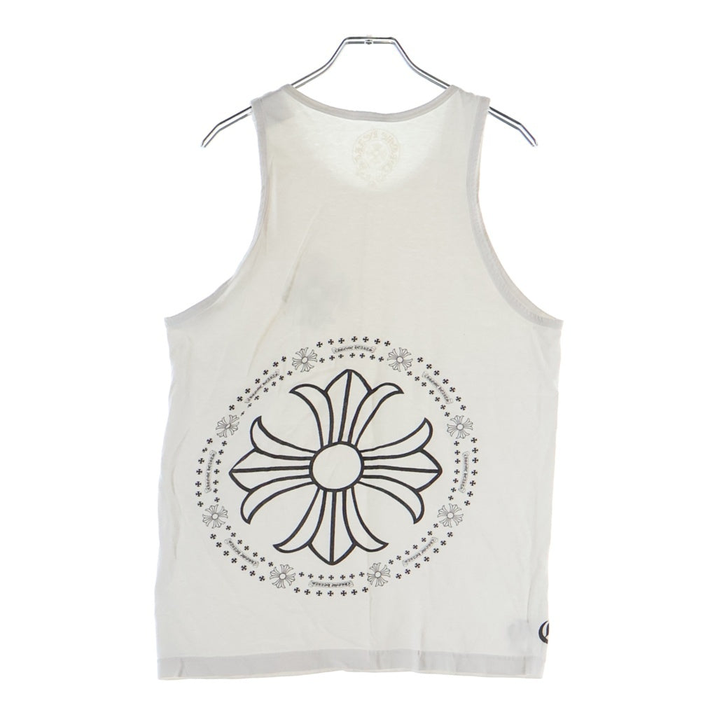 CHROME HEARTS(クロムハーツ) バックCHプラスプリント タンクトップ カットソー
