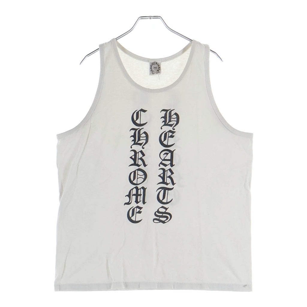 CHROME HEARTS(クロムハーツ) OLD オールド 英字ロゴプリント タンクトップ カットソー