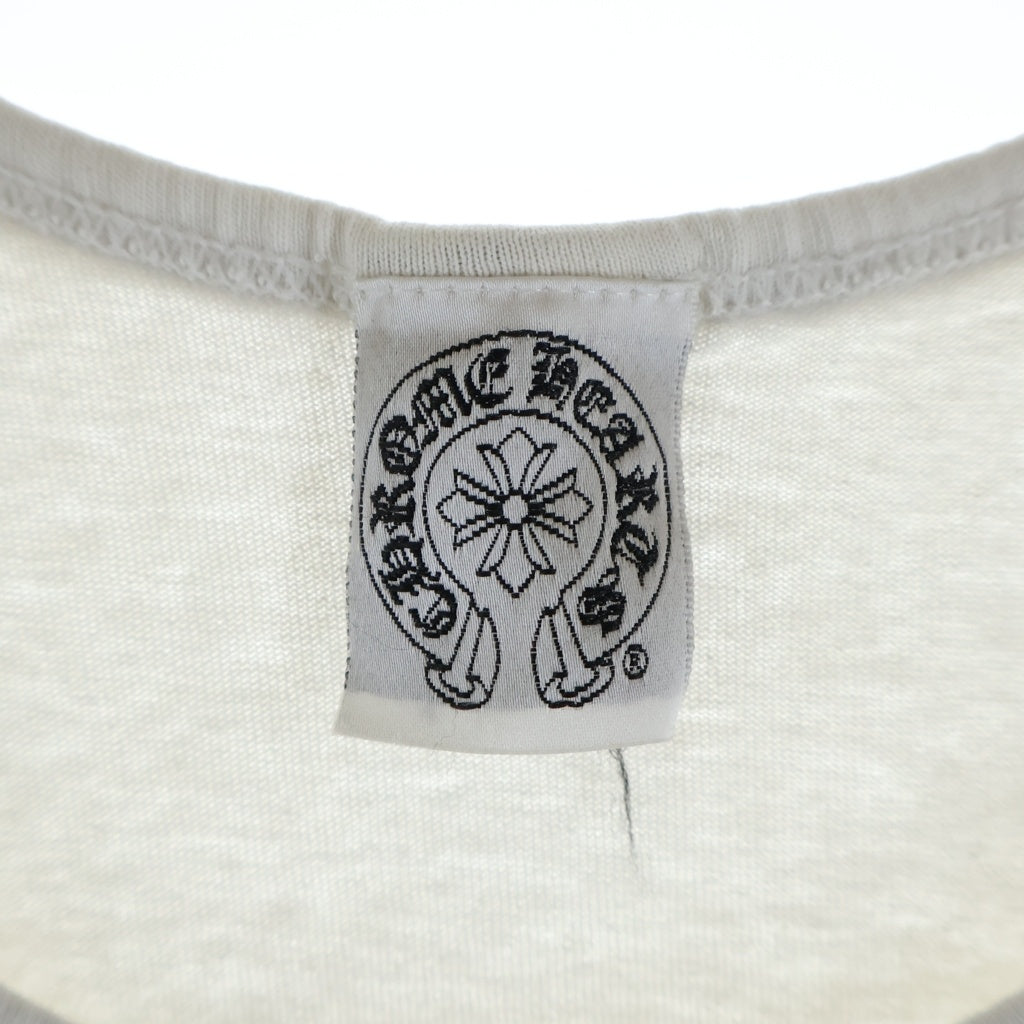 CHROME HEARTS(クロムハーツ) OLD オールド 英字ロゴプリント タンクトップ カットソー