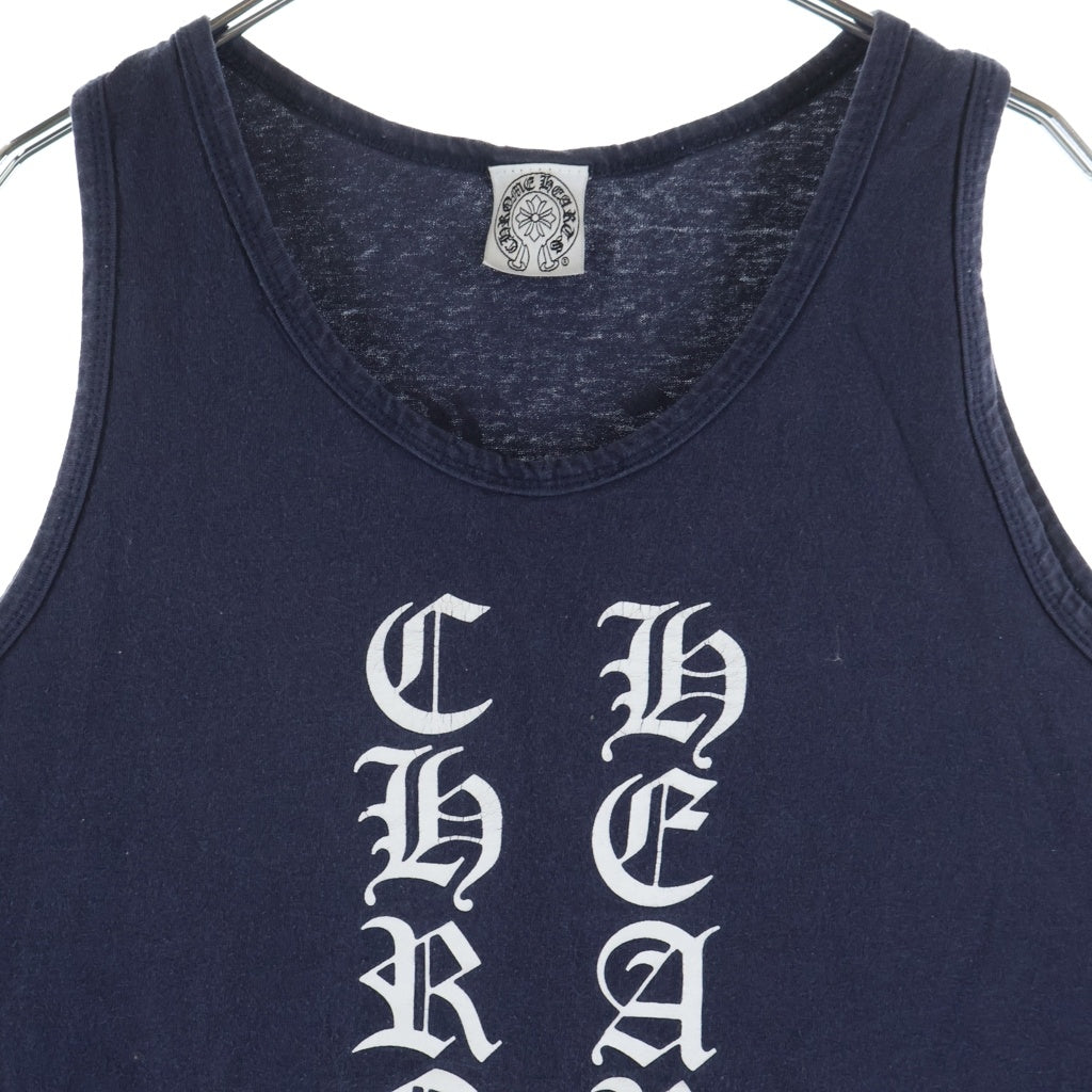 CHROME HEARTS(クロムハーツ) OLD オールド 英字ロゴプリント タンクトップ カットソー
