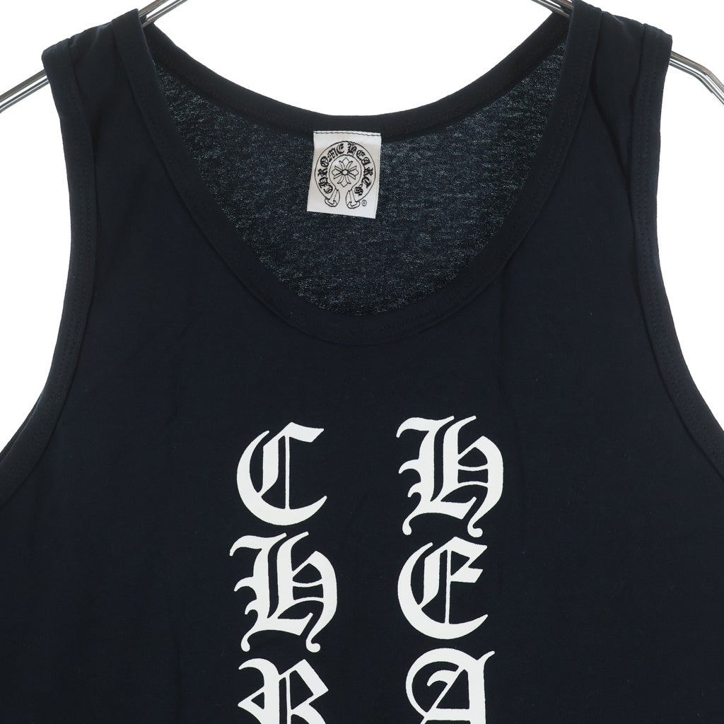 CHROME HEARTS(クロムハーツ) OLD オールド 英字ロゴプリント タンクトップ カットソー
