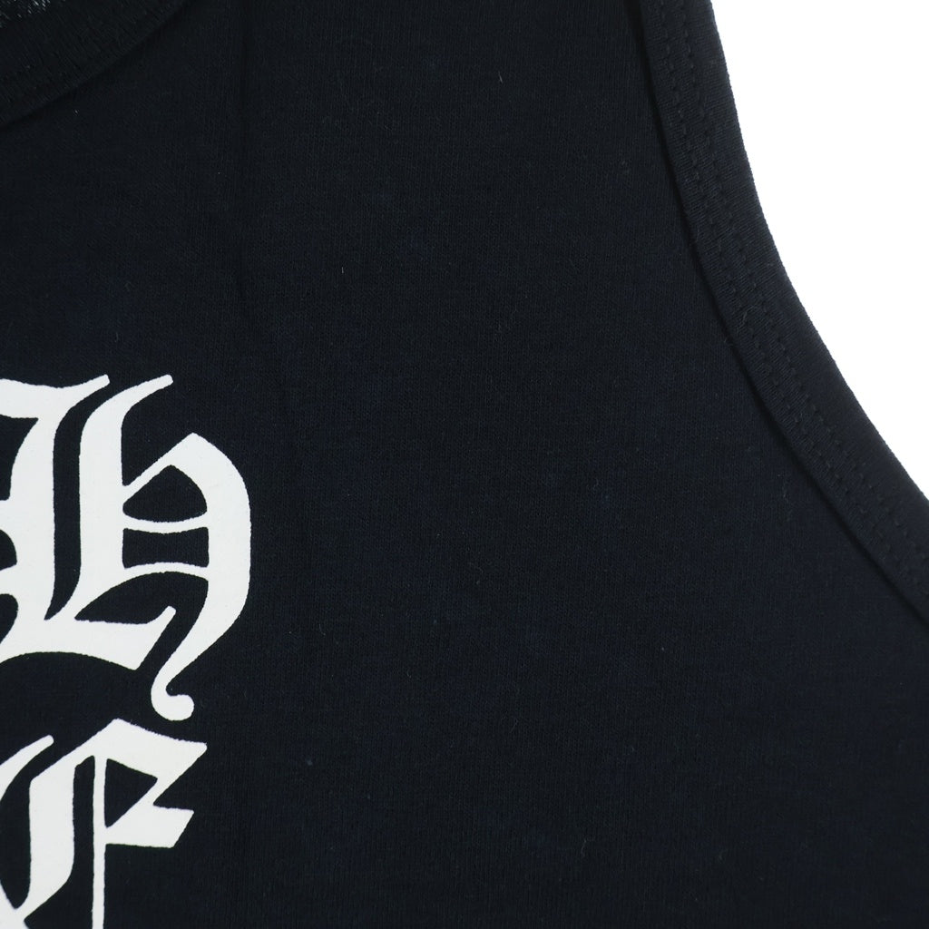CHROME HEARTS(クロムハーツ) OLD オールド 英字ロゴプリント タンクトップ カットソー