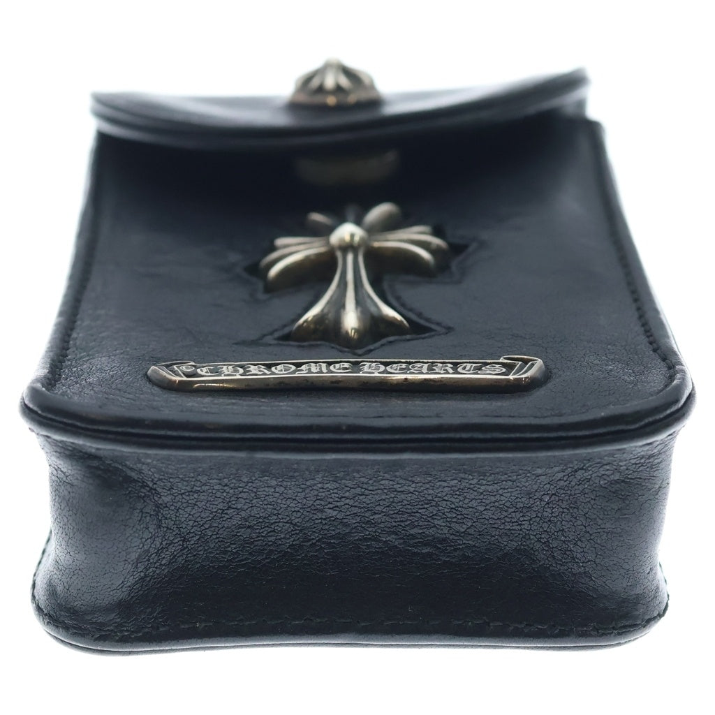 CHROME HEARTS(クロムハーツ) CH CROSS CIGARETTE CASE CHクロス シガレットケース 煙草入れ ブラック/シルバー