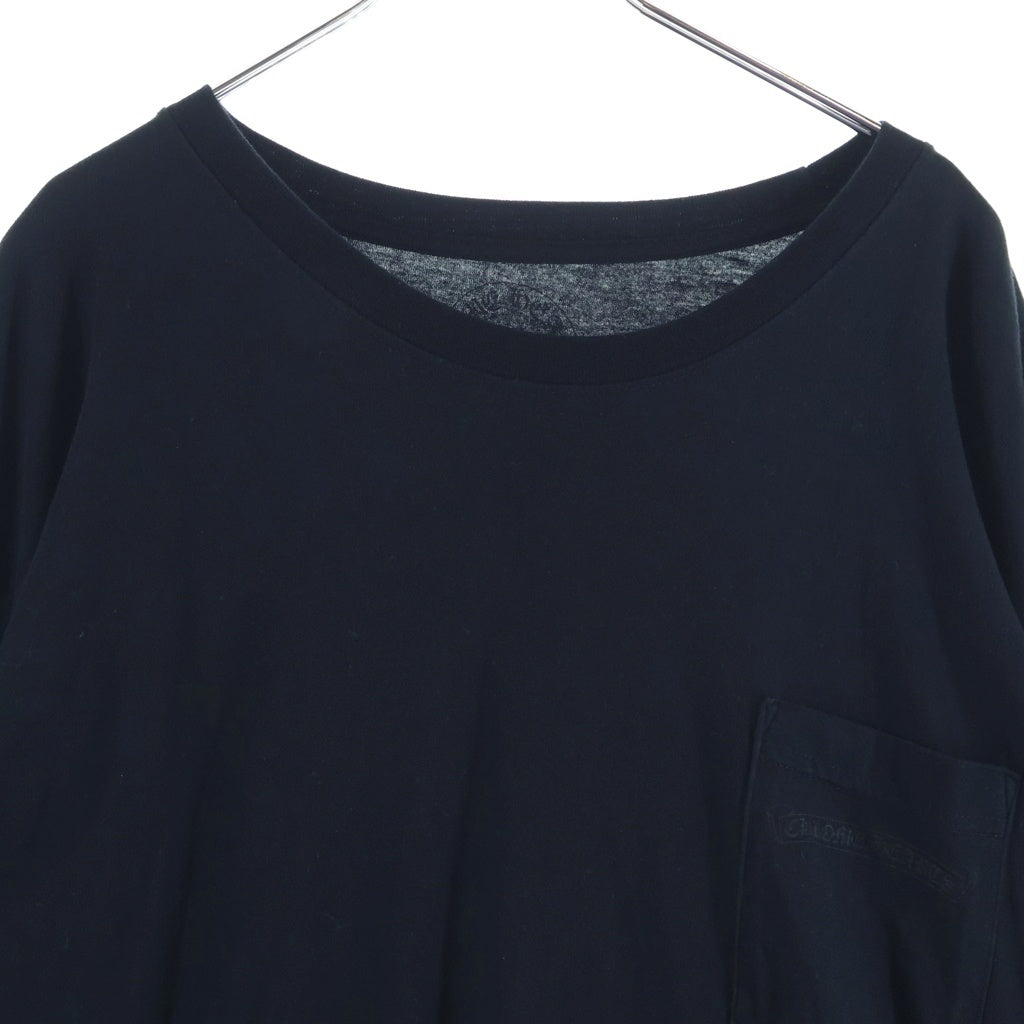 CHROME HEARTS(クロムハーツ) CH L/S 袖英字ロゴ バックヴァインダガープリント長袖Tシャツカットソー