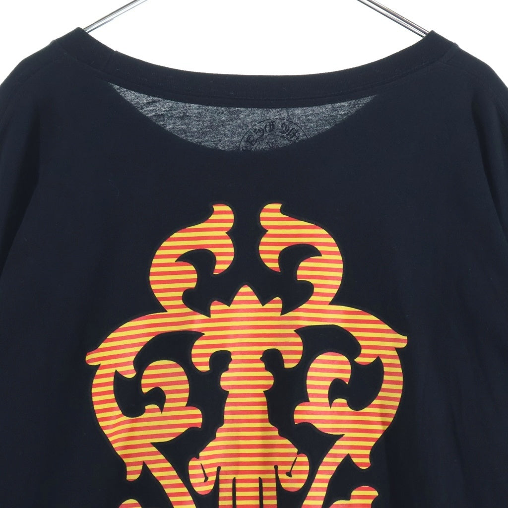 CHROME HEARTS(クロムハーツ) CH L/S 袖英字ロゴ バックヴァインダガープリント長袖Tシャツカットソー