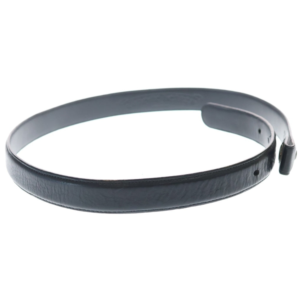 CHROME HEARTS(クロムハーツ) 1.0 STRAP 1.0インチ ホースシューリベッツ レザーベルトストラップ ブラック