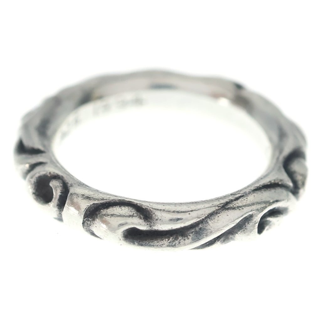 CHROME HEARTS(クロムハーツ) SCRL BAND スクロールバンド リング シルバー BCA351
