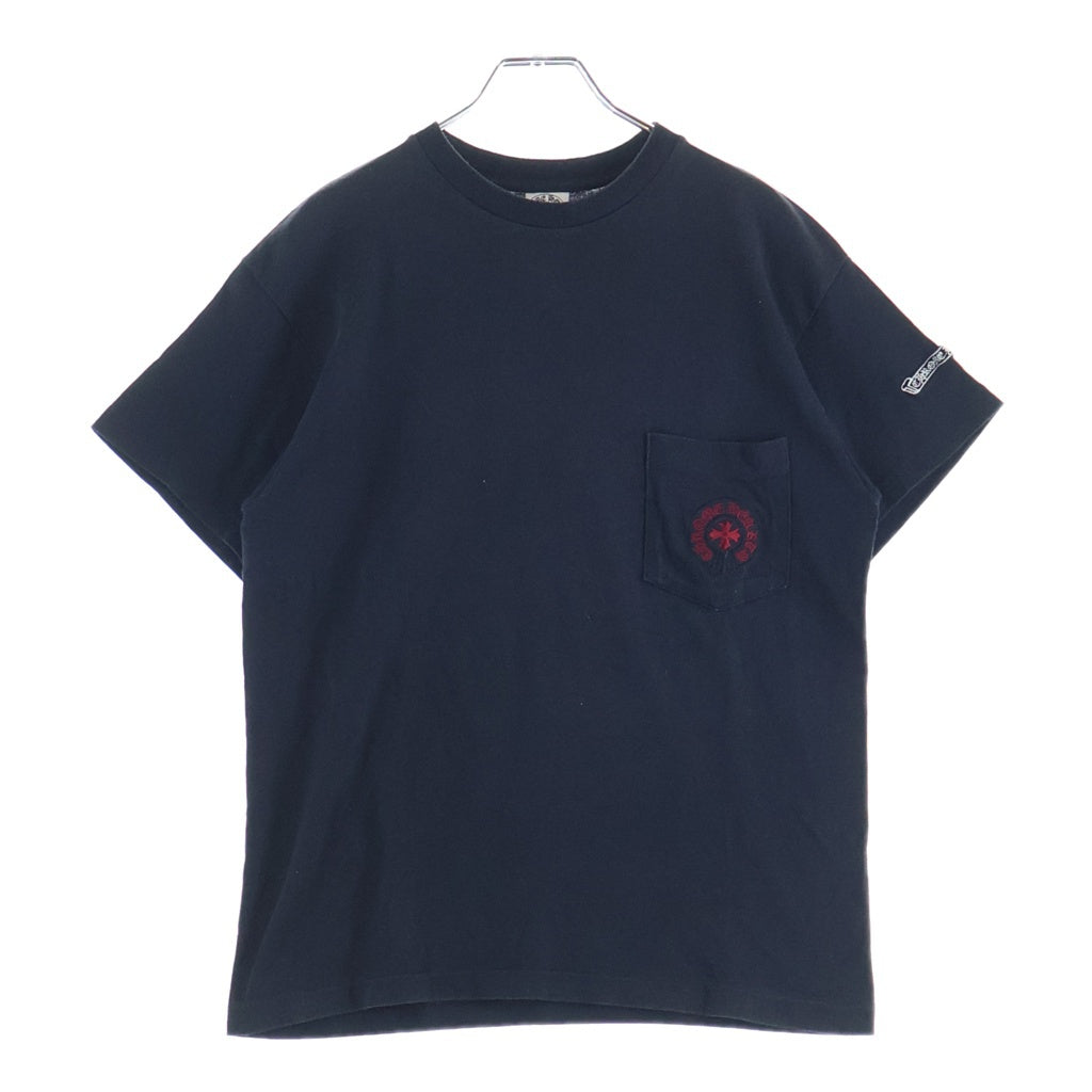 CHROME HEARTS(クロムハーツ) OLD S/S オールド CHプラスホースシュー刺繍 半袖Tシャツカットソー
