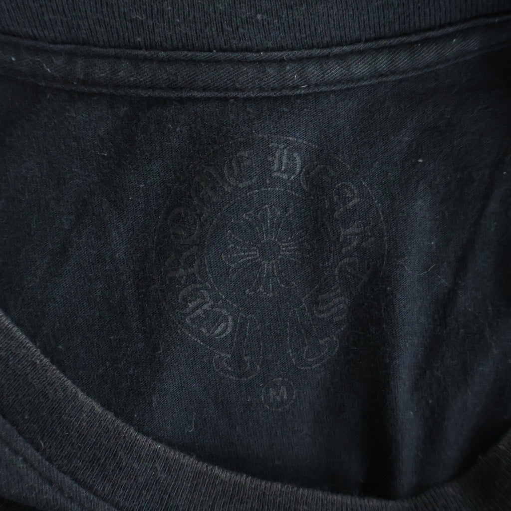 CHROME HEARTS(クロムハーツ) CH S/S バックセメタリーCHクロスプリント 半袖Tシャツカットソー