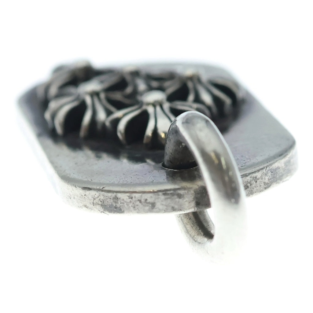 CHROME HEARTS(クロムハーツ) RAISED DOGTAG レイズドドッグタグ チャーム ネックレストップ シルバー