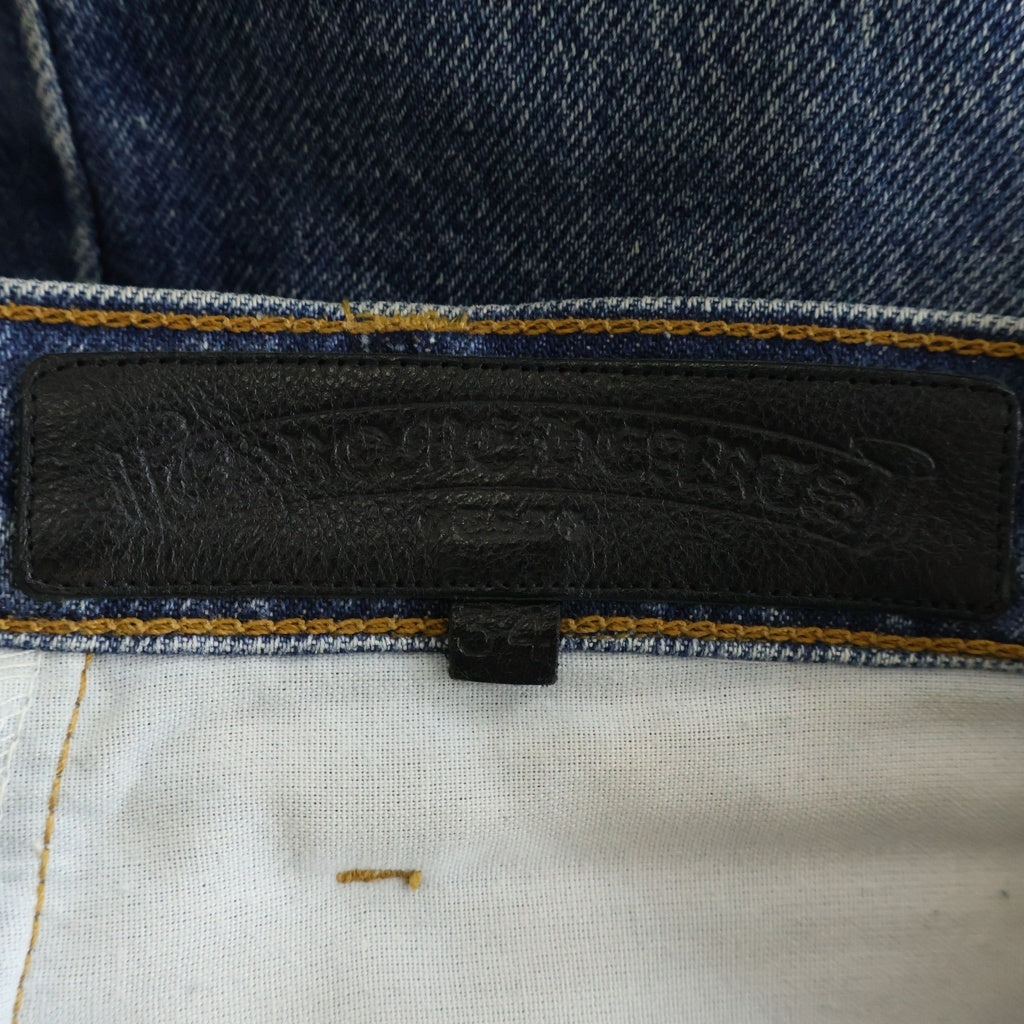 CHROME HEARTS(クロムハーツ) U VNTG JEAN BLU/ORNG TAB クロスパッチ付きウォッシュド505デニムパンツ