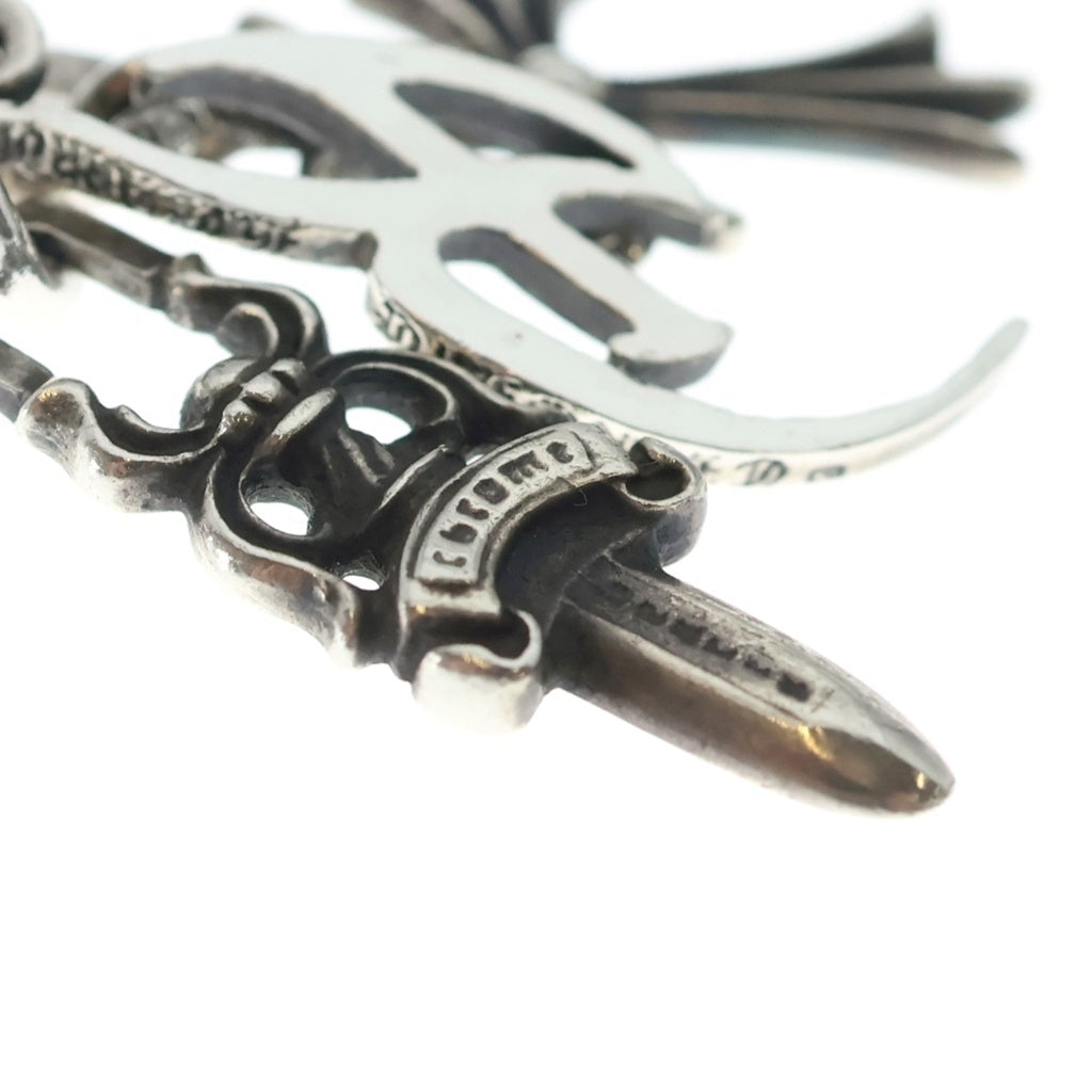 CHROME HEARTS(クロムハーツ) 氷室京介 3ピース 2000年ツアー限定 ネックレストップ シルバー