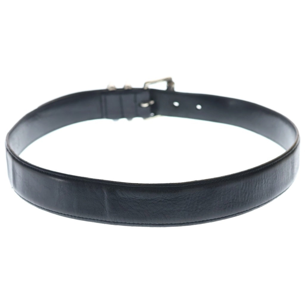 CHROME HEARTS(クロムハーツ) BLT ROLLER 3PC1.5inch 3PCローラーバックル レザーベルト シルバー BCA357