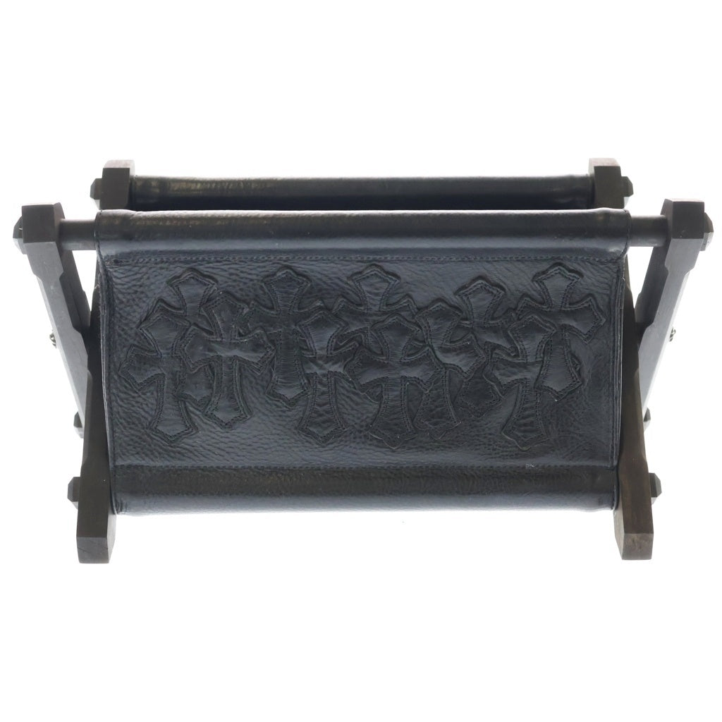 CHROME HEARTS(クロムハーツ) REMOTE CONTROLLER RACK リモコンラック セメタリークロスパッチエボニーレッグレザーリモコンラック