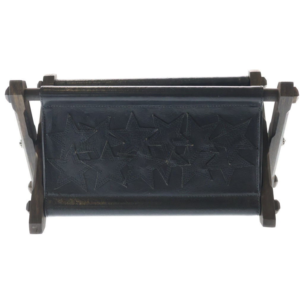 CHROME HEARTS(クロムハーツ) REMOTE CONTROLLER RACK リモコンラック スターパッチエボニーレッグレザーリモコンラック