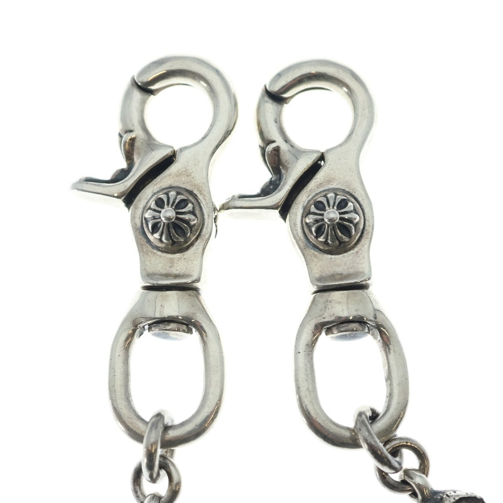 CHROME HEARTS(クロムハーツ) 1MULTIBALL LONG-T 2クリップロング#2マルチボール シルバーウォレットチェーン