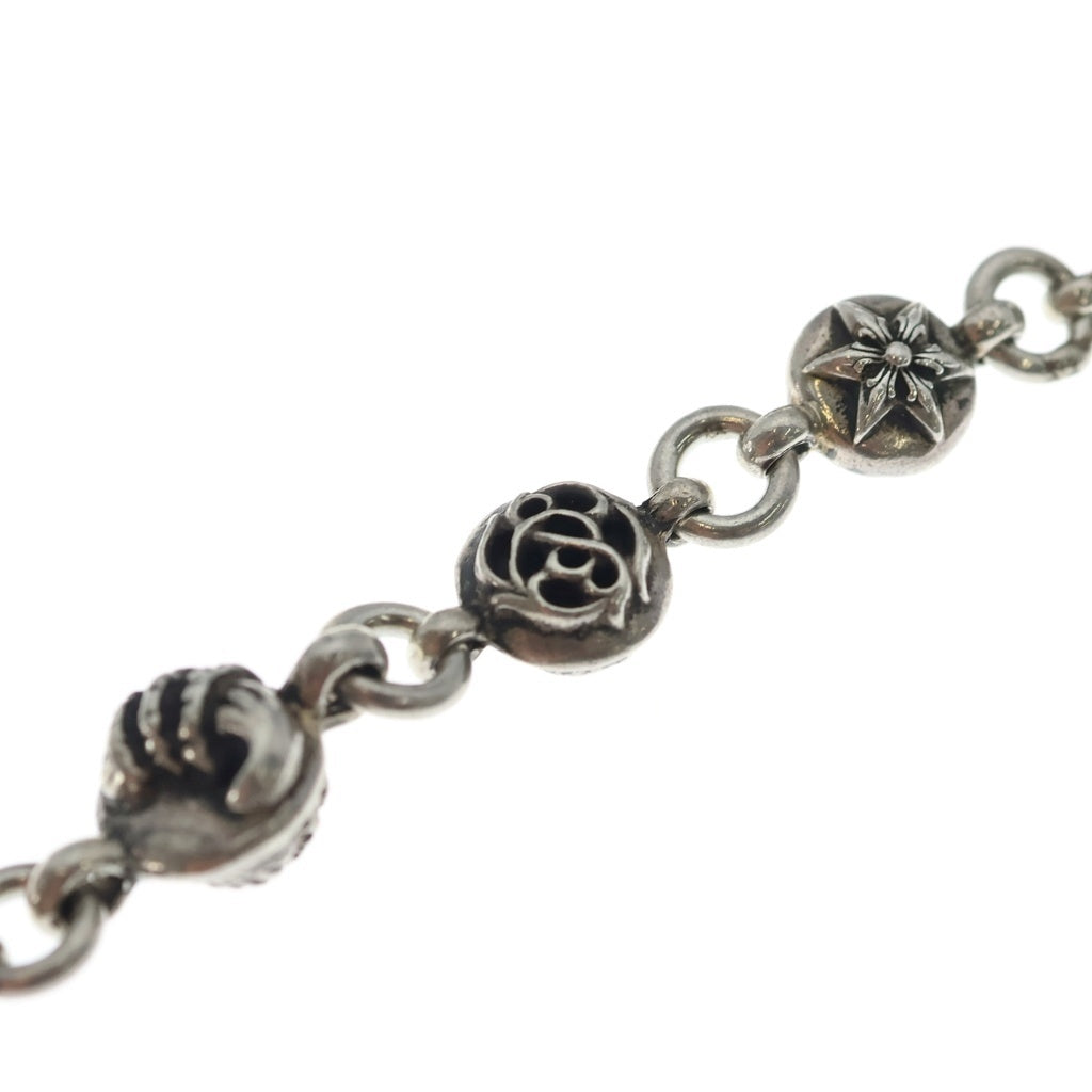 CHROME HEARTS(クロムハーツ) 1MULTIBALL LONG-T 2クリップロング#2マルチボール シルバーウォレットチェーン