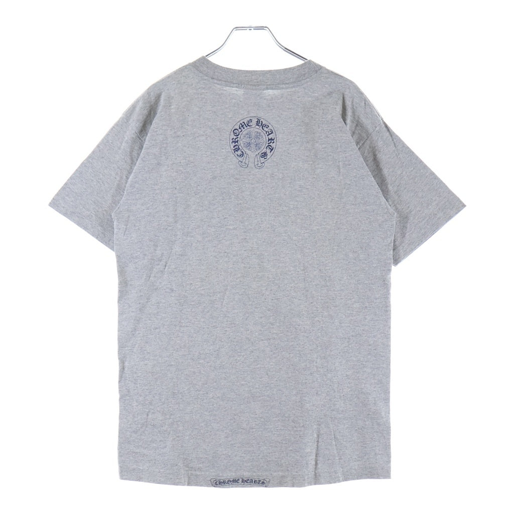 CHROME HEARTS(クロムハーツ) OLD S/S オールド ヴァインダガー バックホースシュープリント半袖Tシャツカットソー