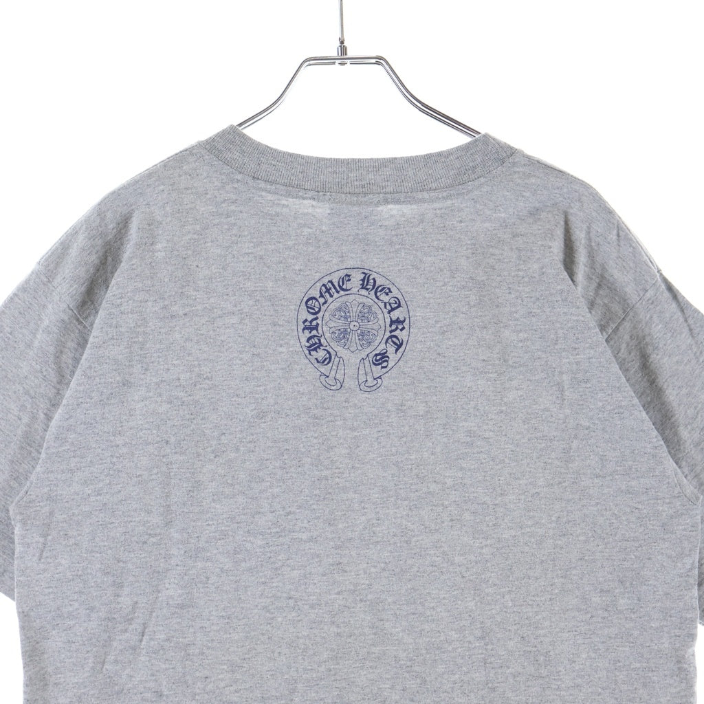 CHROME HEARTS(クロムハーツ) OLD S/S オールド ヴァインダガー バックホースシュープリント半袖Tシャツカットソー