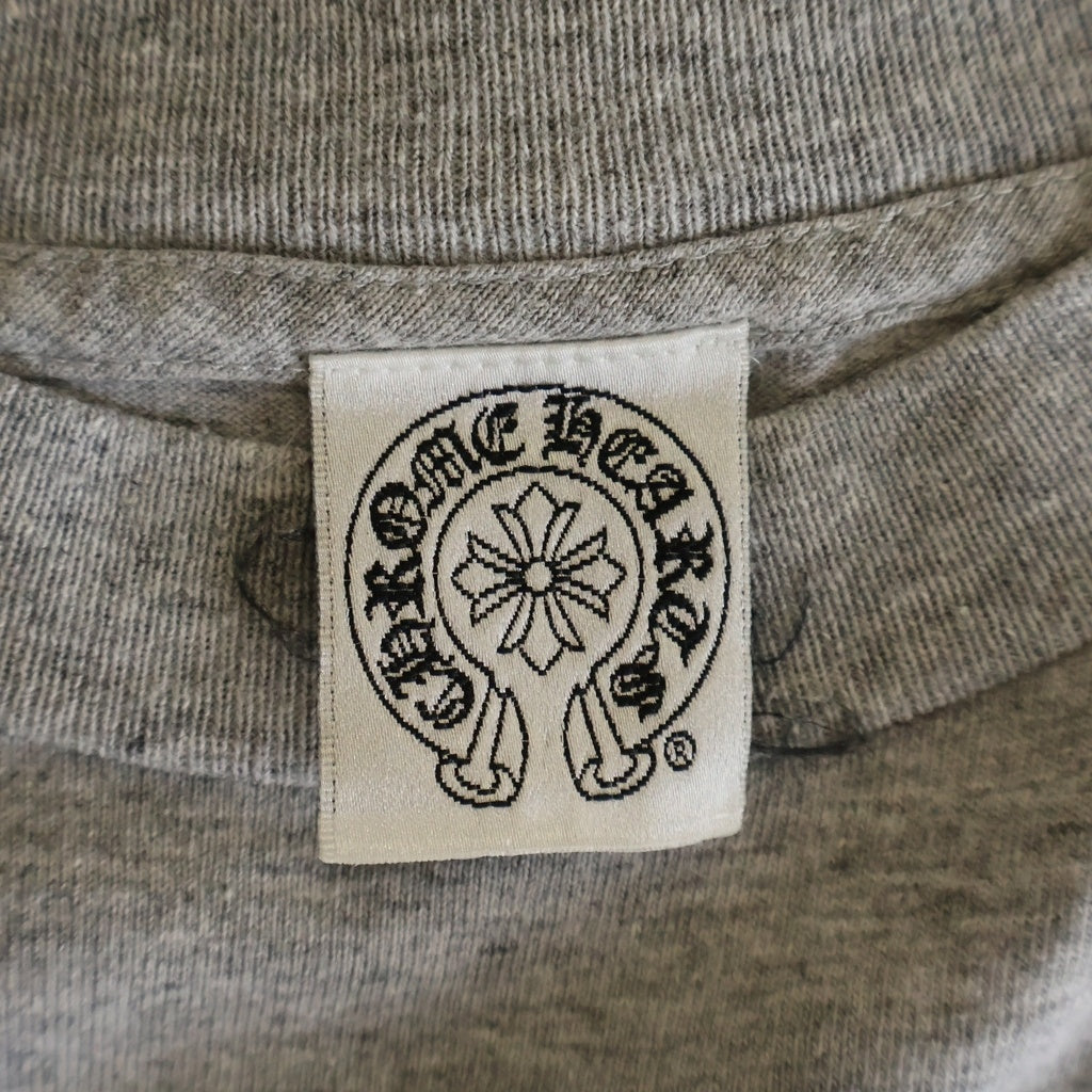 CHROME HEARTS(クロムハーツ) OLD S/S オールド ヴァインダガー バックホースシュープリント半袖Tシャツカットソー