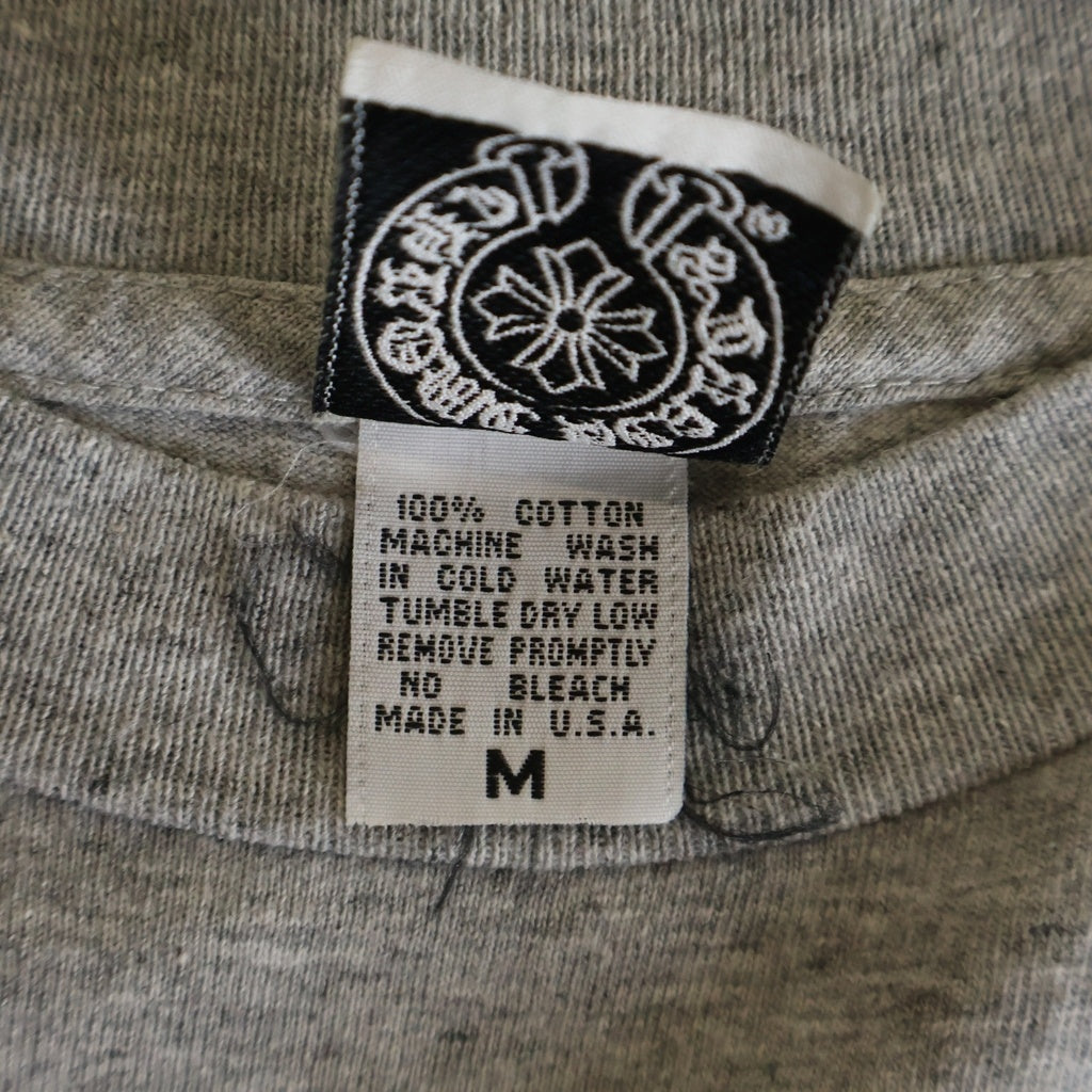CHROME HEARTS(クロムハーツ) OLD S/S オールド ヴァインダガー バックホースシュープリント半袖Tシャツカットソー